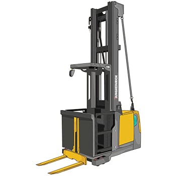 Yellow Jungheinrich High-Level Order Picker