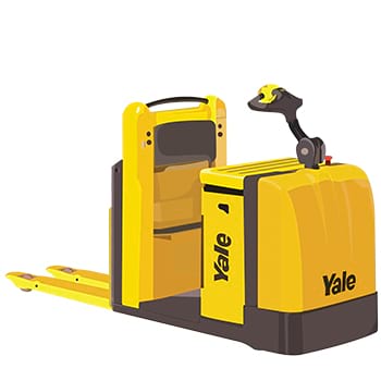 Yellow Low-Level Order Picker